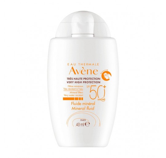 AVENE FLUIDO MINERAL SPF 50+ 1 ENVASE 40 ML