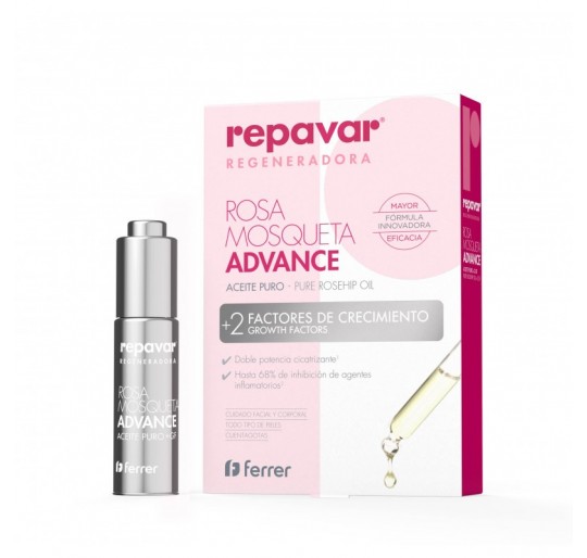 REPAVAR REGENERADORA  ACEITE PURO ROSA MOSQUETA