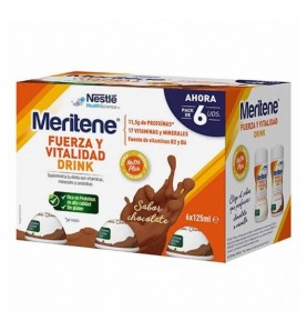 MERITENE FUERZA Y VITALIDAD DRINK 6 UNIDADES 125