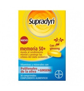 SUPRADYN MEMORIA 50+ 30 COMPRIMIDOS