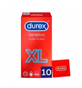 DUREX SENSITIVO XL PRESERVATIVOS 10 U