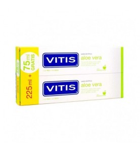 VITIS ALOE VERA PASTA DENTIFRICA MANZANA 2 X 150