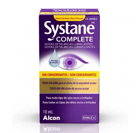 SYSTANE COMPLETE GOTAS OFTALMICAS LUBRICANTES SI