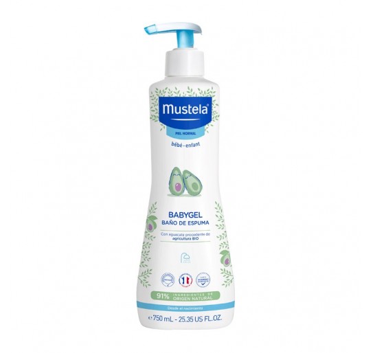 BABYGEL MUSTELA 750 ML