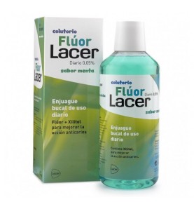 LACER COLUTORIO FLUOR DIARIO 0,05 % MENTA 500 ML