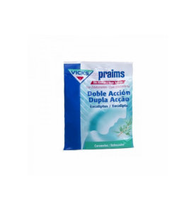 CARAMELOS PRAIMS DOBLE ACCION SIN AZUCAR 60 G