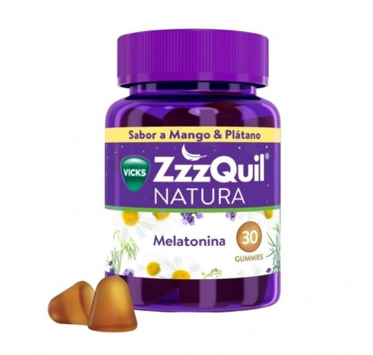 ZZZQUIL NATURA 30 GUMMIES MANGO & PLATANO