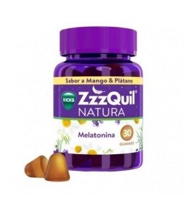 ZZZQUIL NATURA 30 GUMMIES MANGO & PLATANO