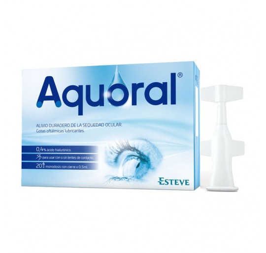 AQUORAL GOTAS OFTALMICAS LUBRICANTES AC HIALURON