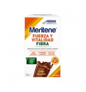 MERITENE FIBRA 35 G 14 SOBRES CHOCOLATE