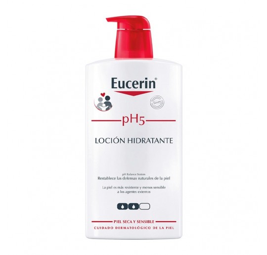 EUCERIN PIEL SENSIBLE PH-5 LOCION 1 L