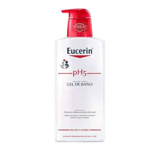 EUCERIN PIEL SENSIBLE PH-5 GEL DE BAÑO 400 ML