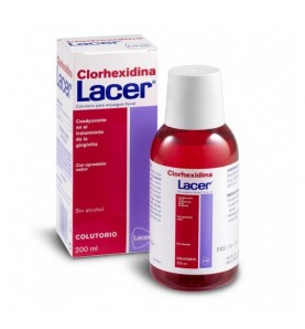 LACER COLUTORIO CLORHEXIDINA 1 ENVASE 200 ML