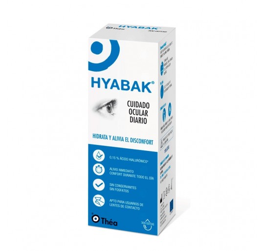 HYABAK 0.15% SOLUCION HIDRATANTE LENTES DE CONTA