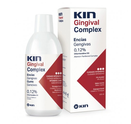 KIN GINGIVAL COMPLEX ENJUAGUE BUCAL 500 ML