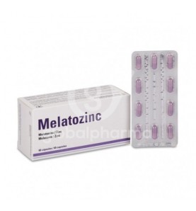 MELATOZINC 1 MG 60 CAPS
