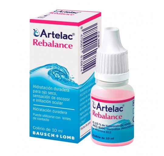 ARTELAC REBALANCE GOTAS OCULARES ESTERILES 10 ML