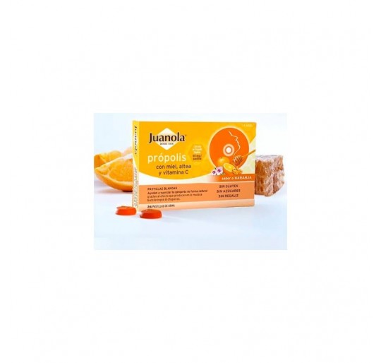 JUANOLA PASTILLAS BLANDAS PROPOLIS MIEL VIT C AL