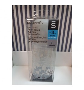 BIBERON TETINA SILICONA FISIOLOGICA SUAVINEX FLU