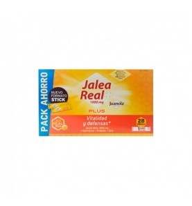 JUANOLA JALEA REAL PLUS 28 SOBRES 10 ML