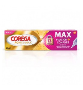 COREGA MAX FIJACION + CONFORT 1 TUBO 40 G SIN SA