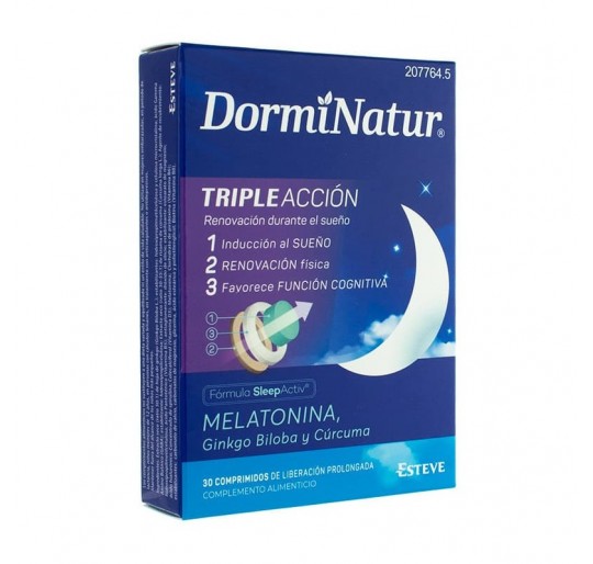 DORMINATUR TRIPLE ACCION 30 COMPRIMIDOS LIBERACI