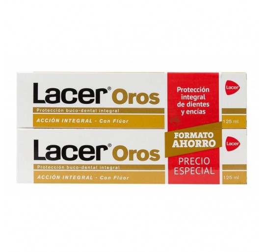 LACER OROS PASTA 125 ML DUPLO