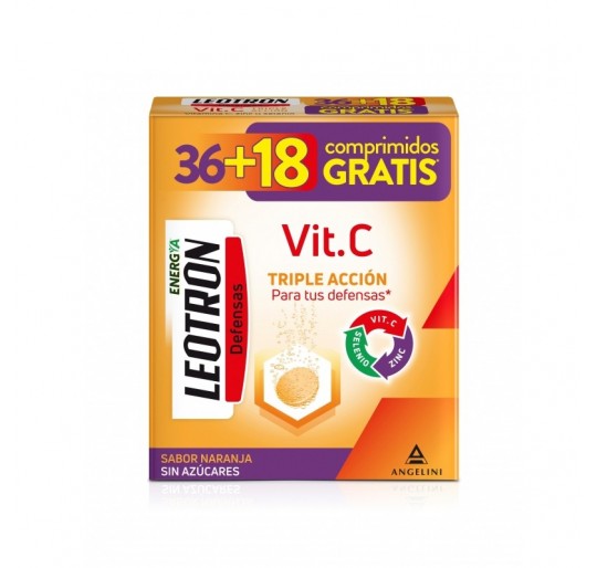 LEOTRON VIT C 36+18 COMPRIMIDOS