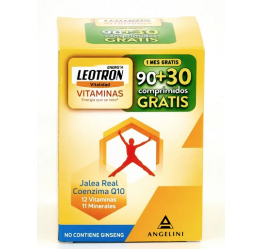 LEOTRON VITAMINAS VITALIDAD 90+30 COMP