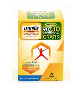 LEOTRON VITAMINAS VITALIDAD 90+30 COMP