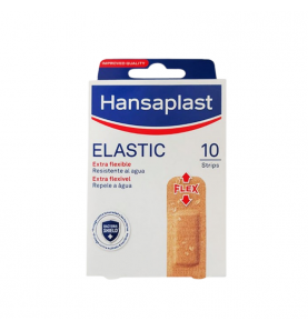 HANSAPLAST ELASTIC APOSITO ADHESIVO 10 UNIDADES