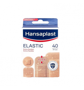 HANSAPLAST ELASTIC APOSITO ADHESIVO 40 UNIDADES