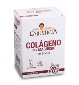 COLAGENO CON MAGNESIO ANA Mª 20 STICKS FRESA