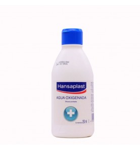 AGUA OXIGENADA HANSAPLAST 4,9% 1 FRASCO 250 ML