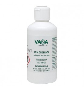 AGUA OXIGENADA VAZA 6% 1 FRASCO 250 ML