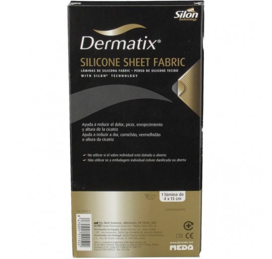 DERMATIX LAMINA SILICONA FABRIC 4 X 13