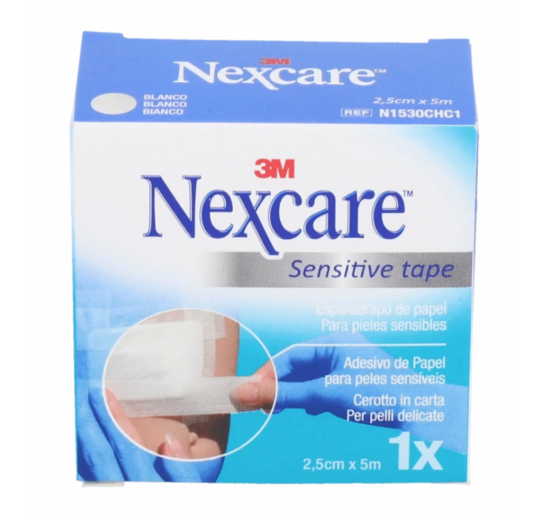 ESPARADRAPO HIPOALERGICO 3M NEXCARE SENSITIVE TA