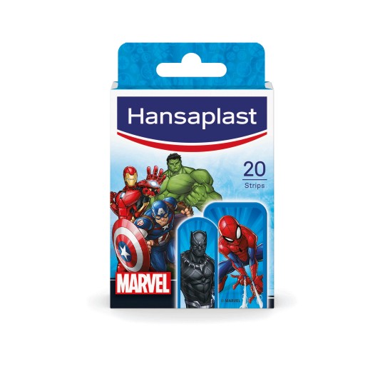 HANSAPLAST MARVEL APOSITO ADHESIVO 2 TAMAÑOS 20