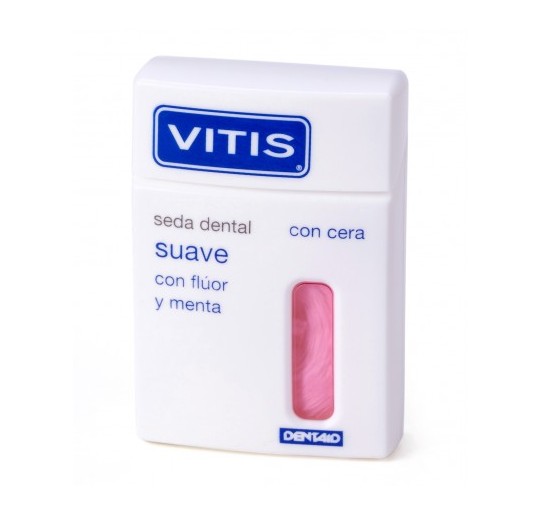 VITIS SEDA DENTAL CON FLUOR Y MENTA SUAVE 50 M