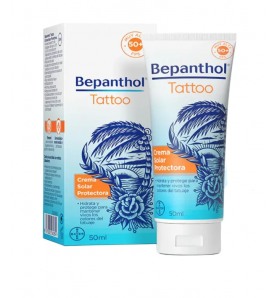 BEPANTHOL TATTOO CREMA SOLAR PROTECTORA SPF 50+