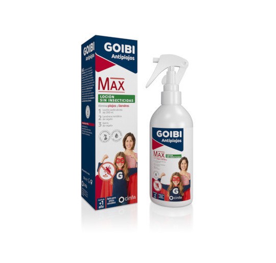 GOIBI ANTIPIOJOS MAX LOCION SIN INSECTICIDAS 1 E