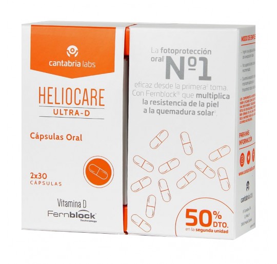 HELIOCARE ULTRA D DUPLO 2X30 CAPSULAS
