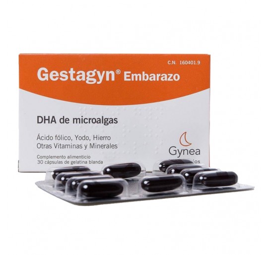 GESTAGYN EMBARAZO 30 CAPS