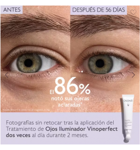 CAUDALIE VINOPERFECT CONTORNO DE OJOS ILUMINADOR