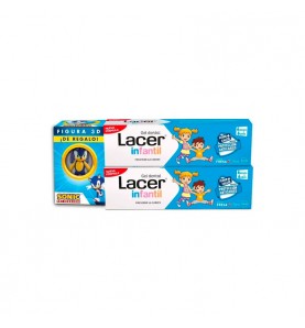 LACER INFANTIL DUPLO GEL DENTAL FRESA 75 ML