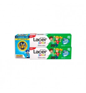 LACER JUNIOR DUPLO GEL DENTAL MENTA 75 ML