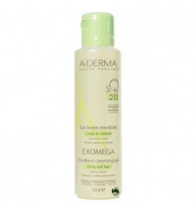 A-DERMA EXOMEGA CONTROL GEL LIMPIADOR EMOLIENTE