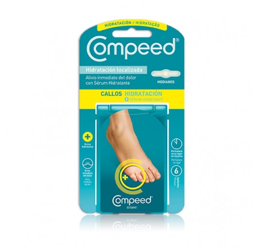 COMPEED CALLOS HIDRATACION CONTINUA 6 UNIDADES