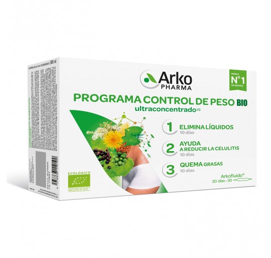 ARKOFLUIDO PROGRAMA CONTROL DE PESO BIO 30 AMPOL