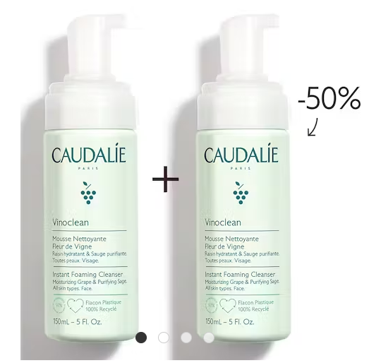 CAUDALIE DUO ESPUMA LIMPIADORA 150 ML